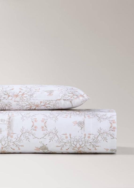 ست روتختی طرح‌دار ۱۰۰ درصد پنبه منگو |  Mango Patterned 100% Cotton Mini Crib Duvet Cover Set