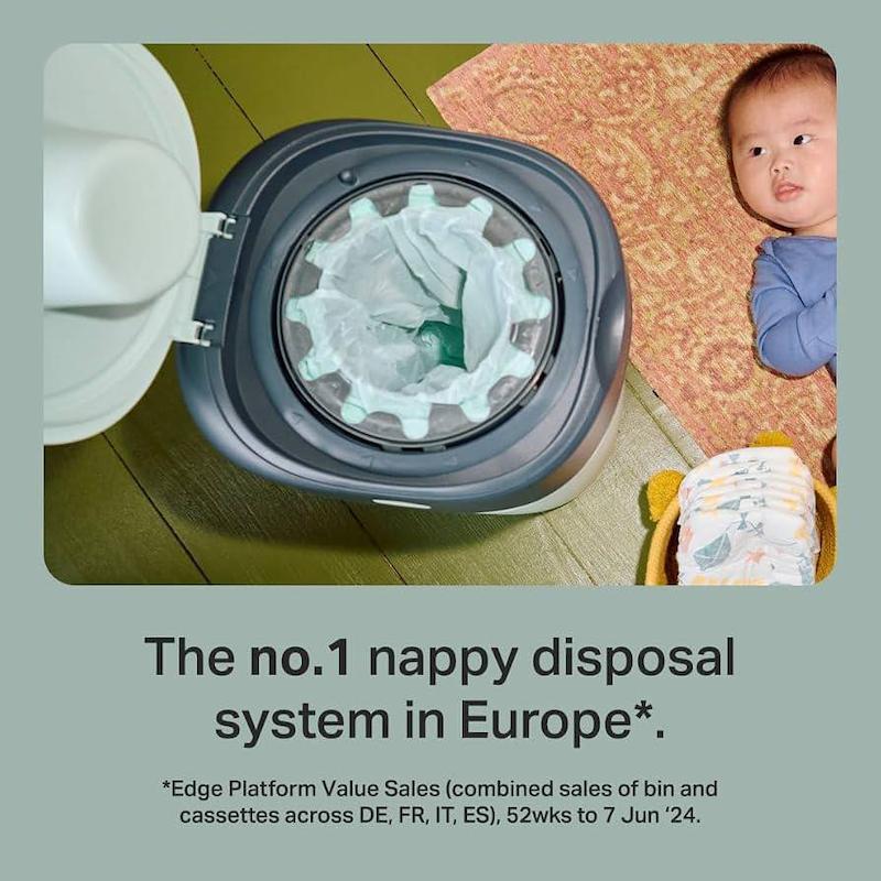 سطل زباله و دفع پوشک پیشرفته تامی تیپی مدل تویست اند کلیک | Tommee Tippee Twist and Click Advanced Nappy Bin
