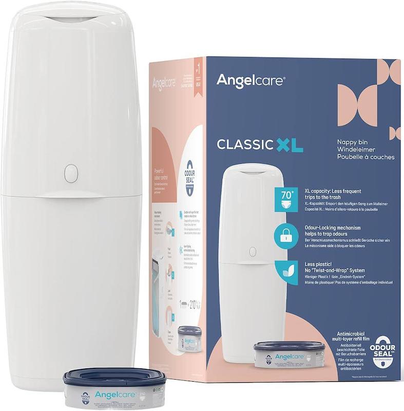 سطل زباله و دفع پوشک کلاسیک ایکس‌ال انجل‌کر | Angelcare Original Classic XL Nappy Bin