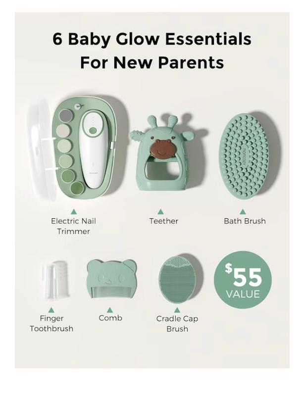 ست مراقبت و بهداشت نوزاد مامکوزی (Momcozy Glow Baby Kit) 