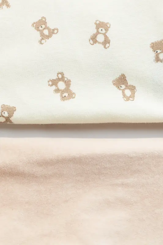 ست ۳ عددی نخی نوزادی اچ‌اند‌ام | H&M baby set