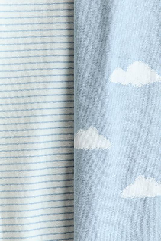 ست ۲ عددی سرهمی زیپ‌دار نوزادی | H&M sleepsuits 