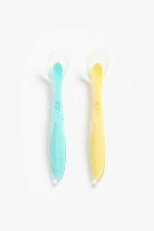 ​ست قاشق سیلیکونی نرم ۲ عددی مادرکر| Mothercare Soft Silicone Spoons - 2 Pack