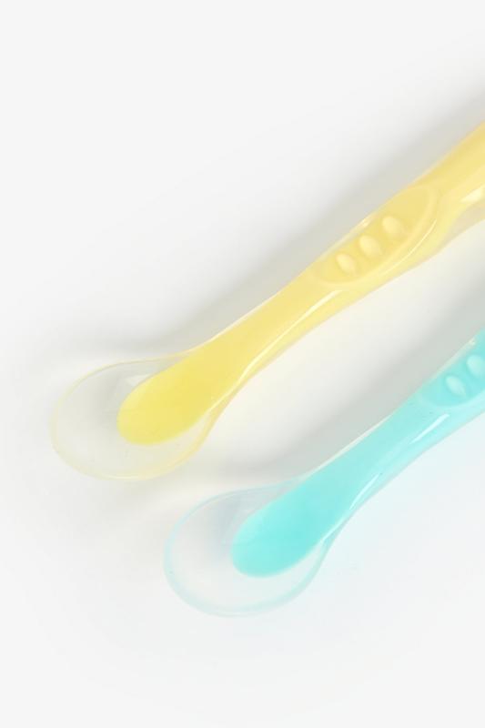 ​ست قاشق سیلیکونی نرم ۲ عددی مادرکر| Mothercare Soft Silicone Spoons - 2 Pack