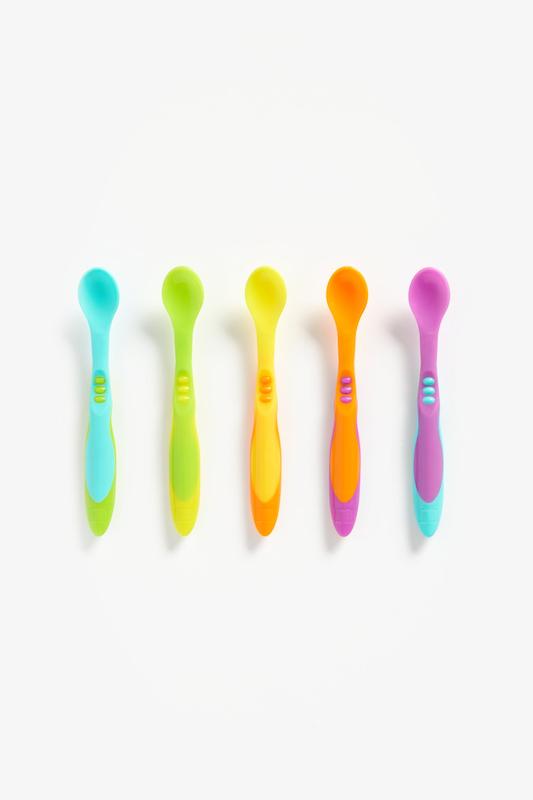 ​ست قاشق سر انعطاف‌پذیر ۵ عددی مادرکر| Mothercare Flexi Tip Spoons   