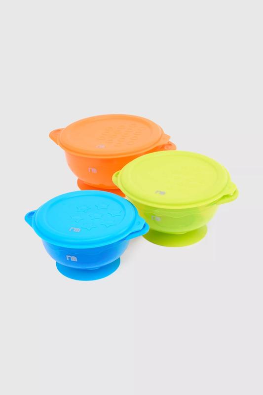 ​ست کاسه ۳ عددی مادرکر| Mothercare Suction Bowls
