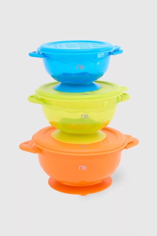 ​ست کاسه ۳ عددی مادرکر| Mothercare Suction Bowls