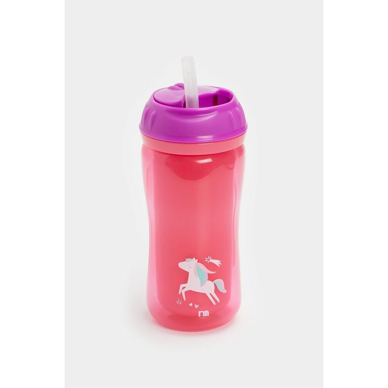 ​لیوان نی‌دار عایق‌دار طرح‌دار مادرکر | Mothercare Flexi-Straw Insulated Cup 