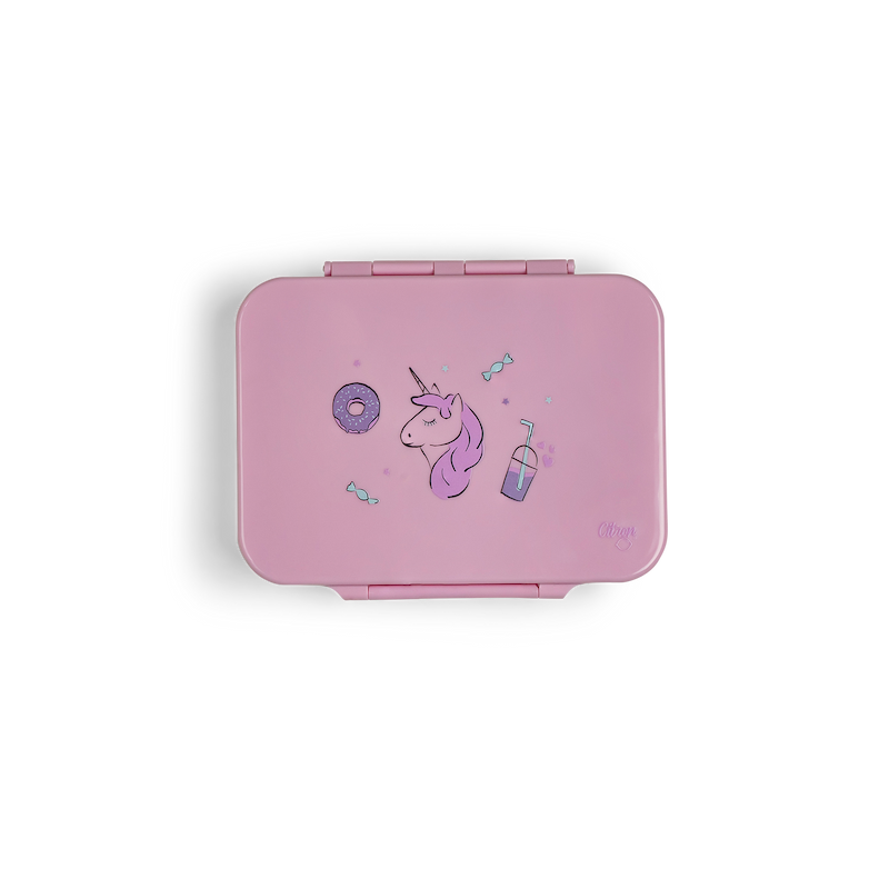 ظرف غذا و لانچ باکس تریتان استورمی یونی‌کورن سیترون | Citron Tritan Lunchbox Stormy Unicorn