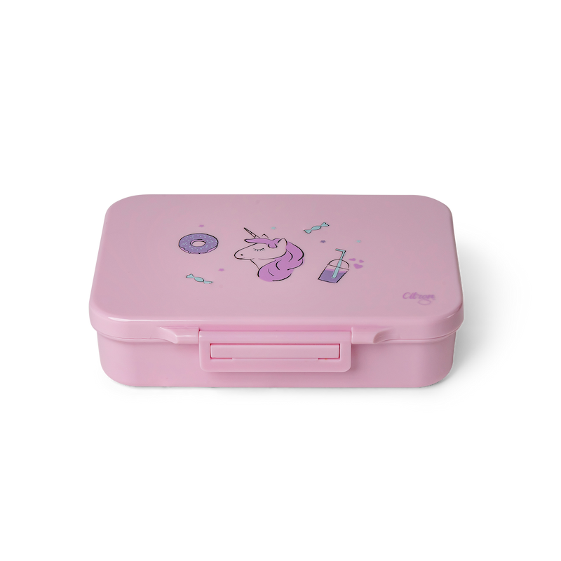 ظرف غذا و لانچ باکس تریتان استورمی یونی‌کورن سیترون | Citron Tritan Lunchbox Stormy Unicorn