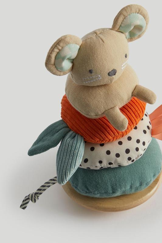 حلقه هوش و اسباب‌بازی چیدنی طرح موش مادرکر | Mothercare Mouse Stacking Ring Toy