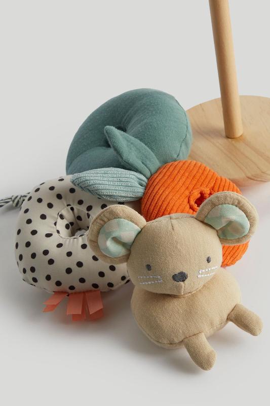 حلقه هوش و اسباب‌بازی چیدنی طرح موش مادرکر | Mothercare Mouse Stacking Ring Toy