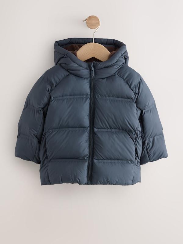 کاپشن پفی کلاه‌دار سرمه‌ای نکست | Next Navy Padded Coat