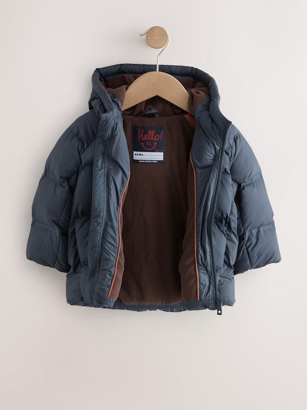 کاپشن پفی کلاه‌دار سرمه‌ای نکست | Next Navy Padded Coat