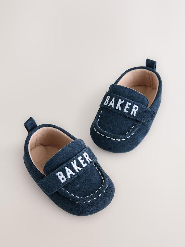 کفش لوفر نوزادی سرمه‌ای تد بیکر | Baker by Ted Baker Baby Padders Loafers