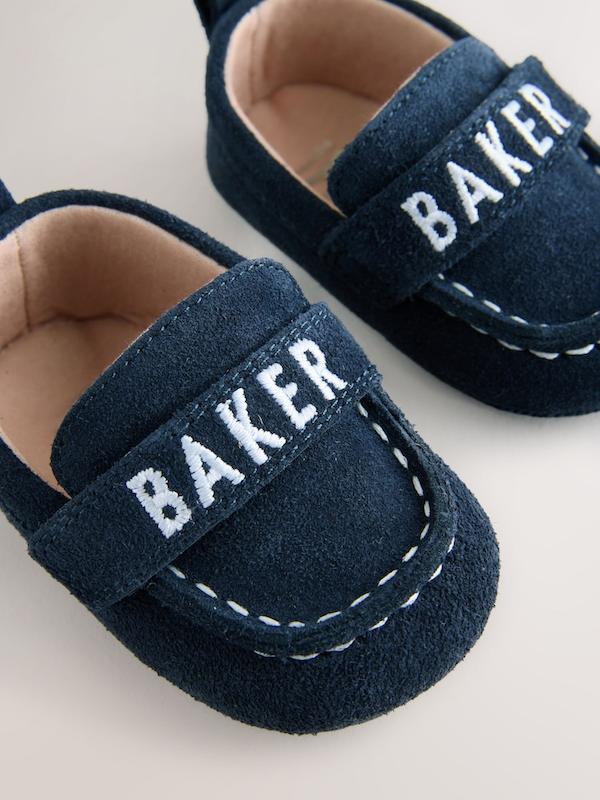 کفش لوفر نوزادی سرمه‌ای تد بیکر | Baker by Ted Baker Baby Padders Loafers