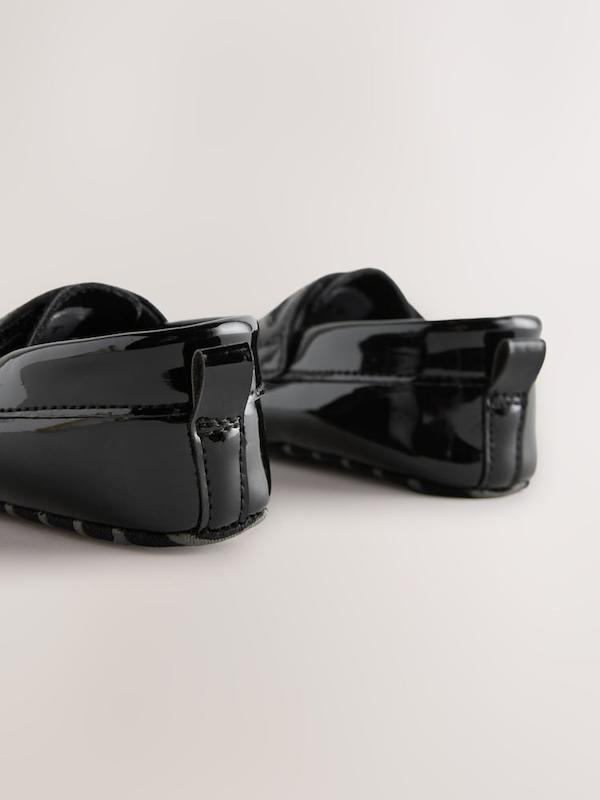 کفش ورنی نوزادی مشکی نکست | Next Black Patent Baby Shoes
