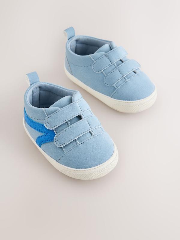کتونی نوزادی بندی آبی نکست | Next Blue Touch Fastening Baby Trainers
