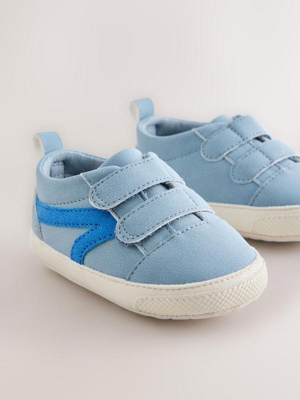 کتونی نوزادی بندی آبی نکست | Next Blue Touch Fastening Baby Trainers
