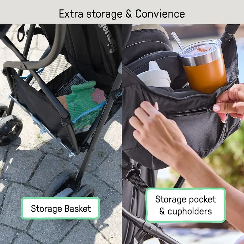 کالسکه سبک‌وزن و مسافرتی اینجنوئیتی مدل Summer Infant 3Dmini