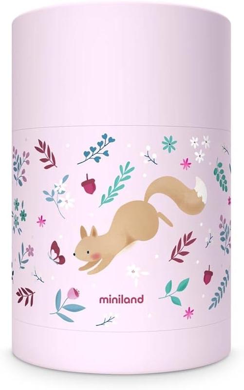 فلاسک غذاخوری استیل دو جداره کودک مینیلند (Miniland) 