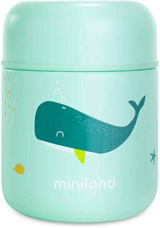 فلاسک غذاخوری استیل دو جداره کودک مینیلند (Miniland) 