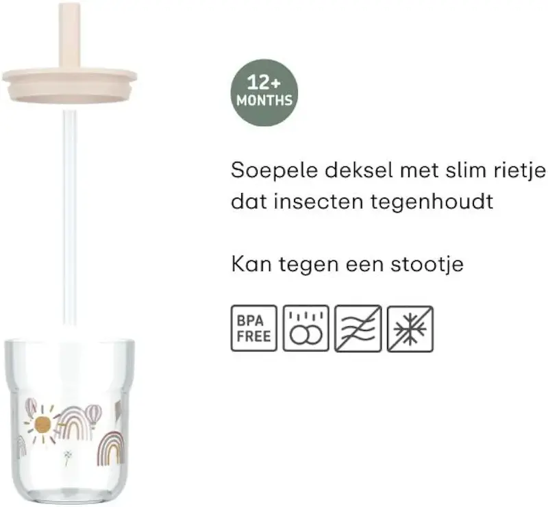 لیوان نی‌دار کودک مپال | Mepal cup Mio Little ​Dutch