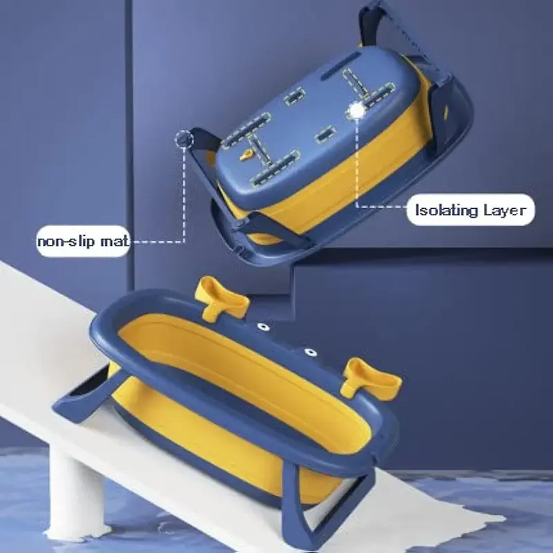 وان حمام تاشو و قابل حمل نوزاد پرمیفی همراه با بالشتک حمام | PREMIFY Baby Bathtub Portable With Baby Cushion