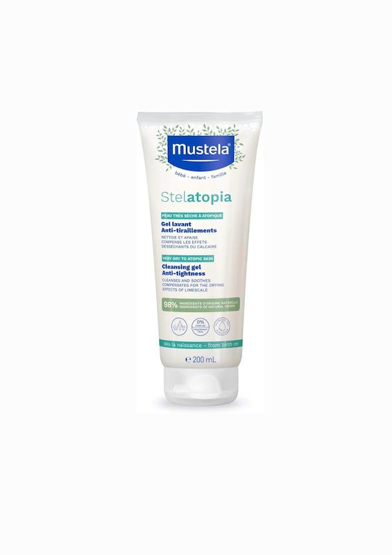 ژل شستشوی صورت و بدن استلاتوپیا ماستلا مخصوص پوست مستعد اگزما | Mustela Stelatopia Eczema-Prone Skin Cleansing Gel