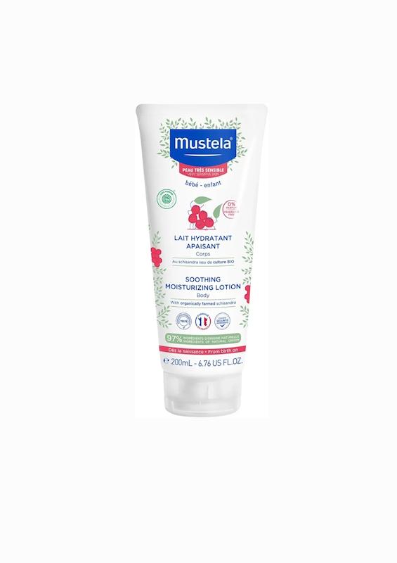 لوسیون مرطوب‌کننده و تسکین‌دهنده بدن ماستلا مخصوص پوست‌های بسیار حساس |  Mustela Baby Soothing Lotion