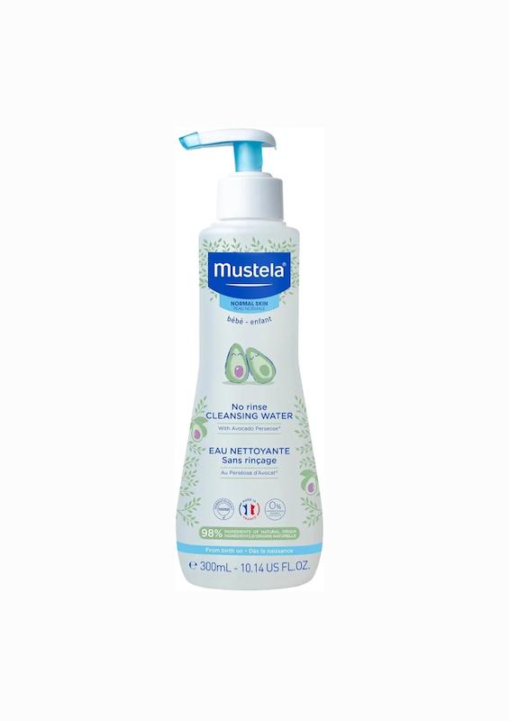 آب پاک‌کننده بدون نیاز به آبکشی نوزاد ماستلا (Mustela No-Rinse Cleansing Water - 300ml)