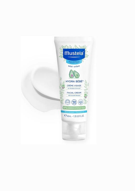 کرم مرطوب‌کننده صورت هیدرا ببه آووکادو ماستلا ۴۰ میلی‌لیتر (Mustela Hydra Bebe Facial Cream)