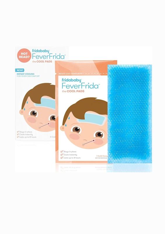 چسب تب‌بر و پد خنک‌کننده نوزاد فریدا بیبی مدل فیورفریدا بسته ۵ عددی | Frida Baby FeverFrida Cool Pads