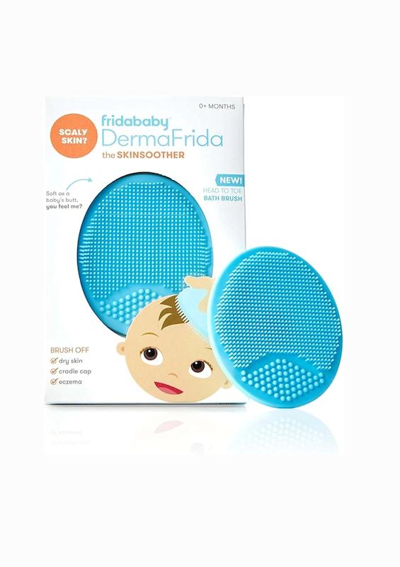 برس حمام و ماساژور پوست نوزاد فریدا بیبی مدل درمافریدا | Frida Baby DermaFrida the SkinSoother