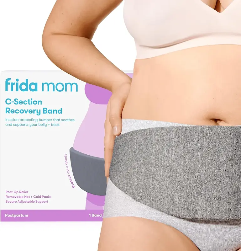 شکم‌بند و گن بهبود سزارین فریدا مام |  frida mom C-Section Recovery Band 