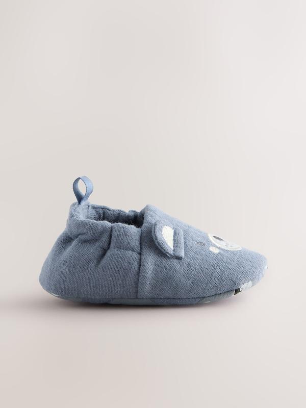 کفش راحتی و پاپوش نوزادی طرح خرس آبی نکست | Next baby slip-on shoes