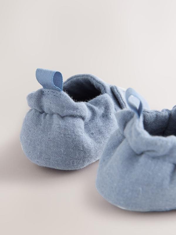 کفش راحتی و پاپوش نوزادی طرح خرس آبی نکست | Next baby slip-on shoes