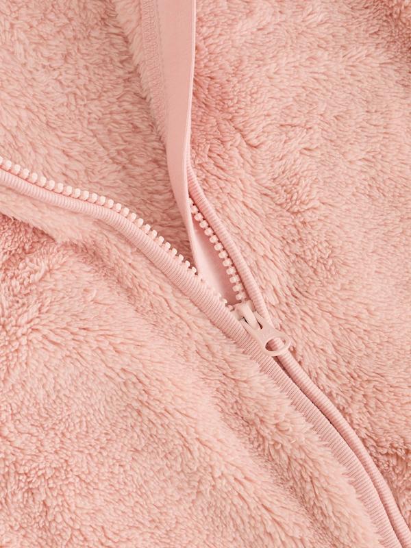 سرهمی پشمی نوزادی صورتی نکست | Next Pink Fleece Baby Pramsuit 