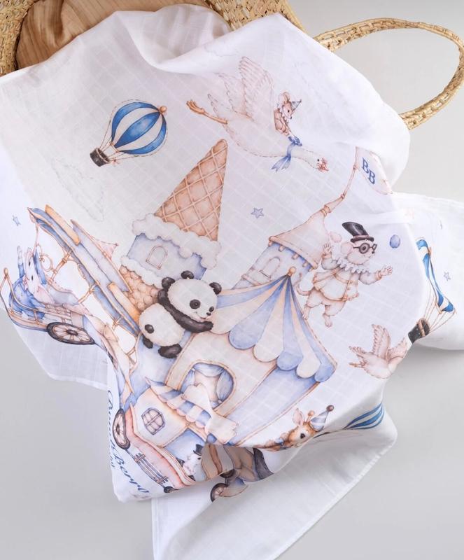 پتو و روانداز موسلین ۱۰۰٪ پنبه پریمیوم باندبرو (Bondberro) 