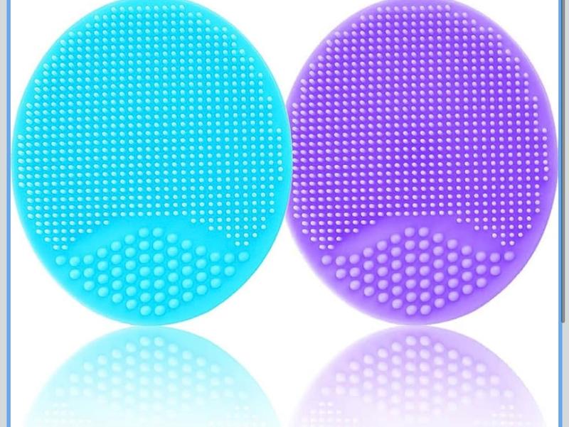 ست ۲ عددی اسکرابر و لیف سیلیکونی نوزاد (FUIN Baby Bath Brush)