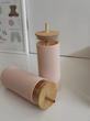 اسموتی دور چرم صورتی