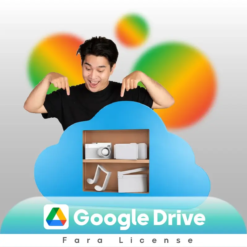 خرید فضای گوگل درایو نامحدود Google Drive فرالایسنس