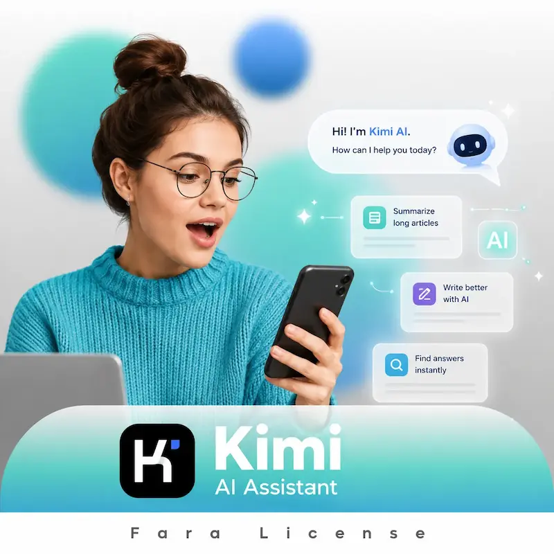 خرید هوش مصنوعی Kimi کیمی faralicense