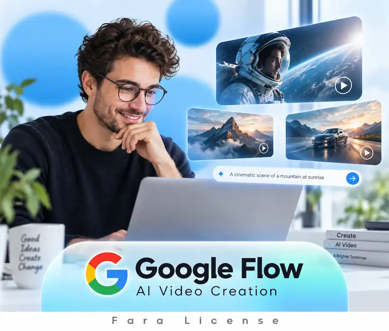 خرید گوگل فلو Google Flow از فرالایسنس 
