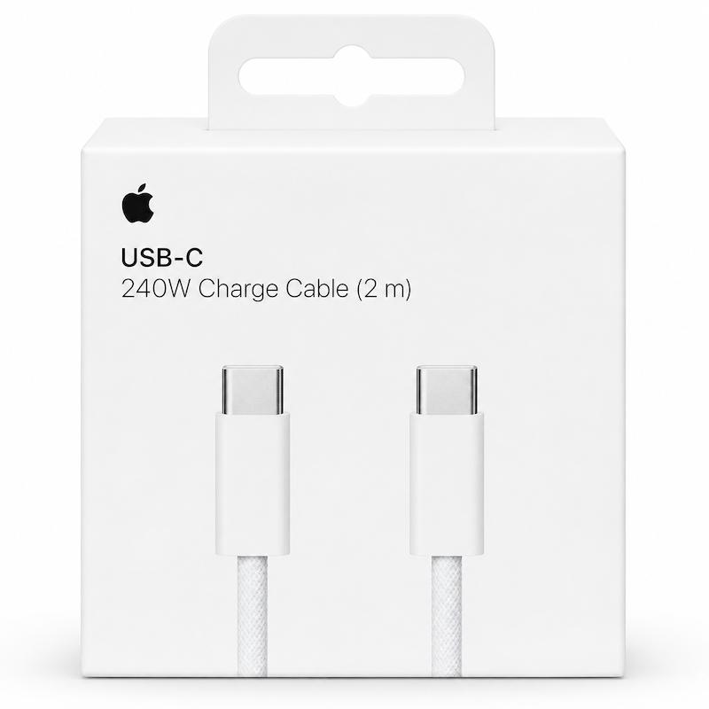 کابل شارژ USB-C اپل مدل 240W طول ۲ متر