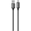 کابل USB-A به USB-C پاورولوژی مدل PWDC99DGY طول ۱ متر