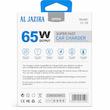 شارژر فندکی 65 وات Al Jazira مدل CC-30 | سوپر فست شارژ خودرو