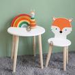 میز و صندلی چوبی کودک طرح روباه گالری فرانه