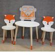 میز و صندلی چوبی کودک طرح روباه گالری فرانه