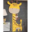 متر چوبی کودک طرح زرافه و میمون گالری فرانه